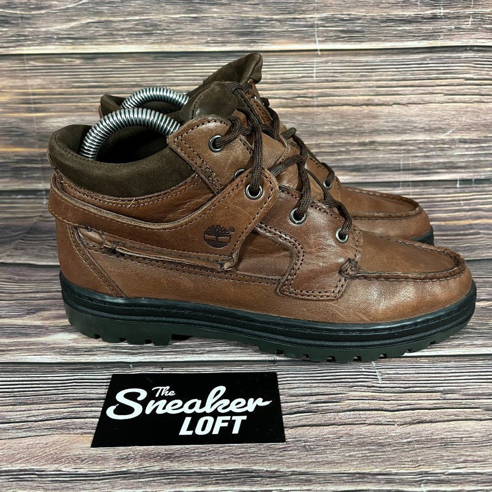 Timberland Women's Goretex Leather Hiking Work Boots - Picture 1 of 9